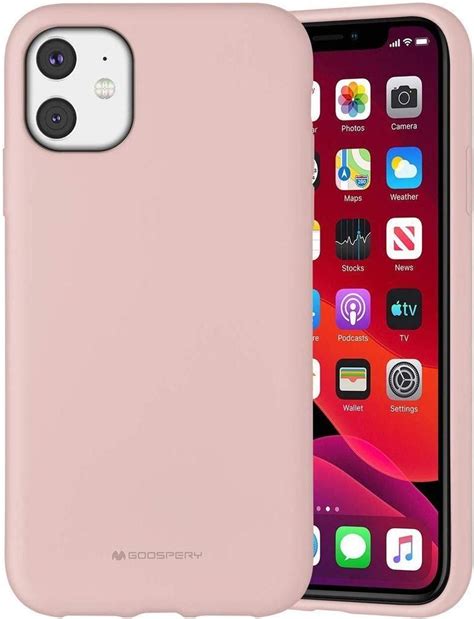 Mercury Silicone Case Iphone 11 Pink Sand Pudrowy Róż Etui Na Telefon Ceny I Opinie Ceneopl