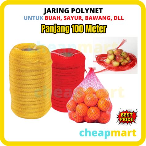 Jual Meter Grosir Jaring Polynet Untuk Buah Sayuran Bawang Dll