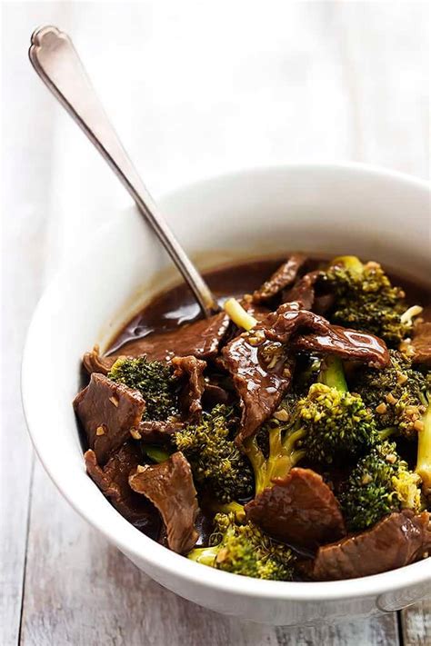 Slow Cooker Broccoli Beef Creme De La Crumb