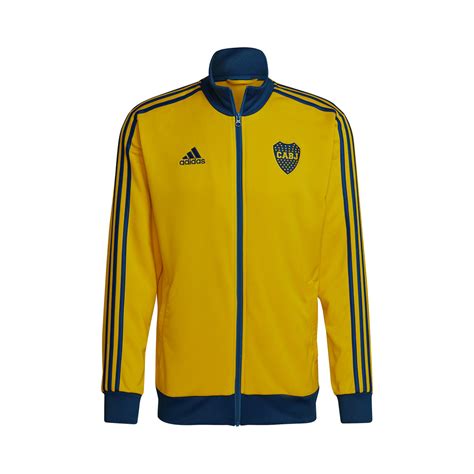 Chamarra Adidas Ca Boca Juniors Fanswear Yellow F Tbol Emotion