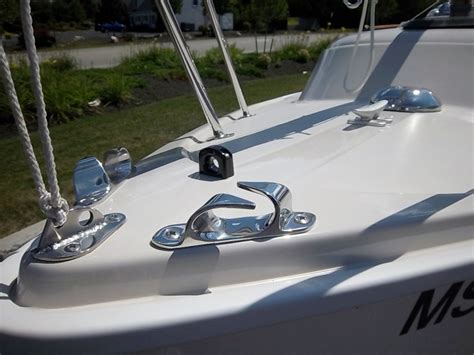 Stainless Steel Polished Skene Bow Chock Fairlead Bow Chock Boat Handed