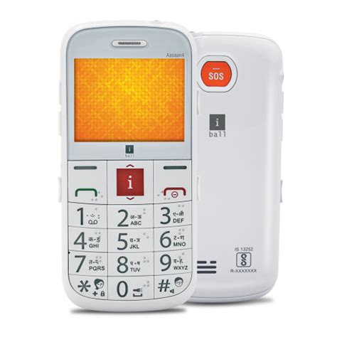 iBall Aasaan4 mobile phone with Braille, talking keyboard feature