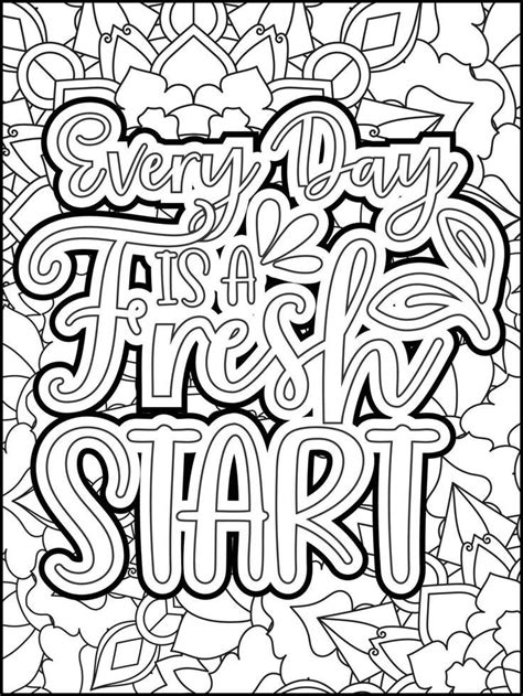 Motivational Quotes Coloring Page Inspirational Quotes Coloring Page