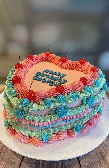 Buttercream Cake Ideas For Every Celebration Blue Pink Birthday Cake