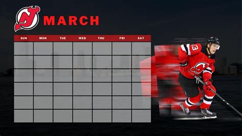 Updated New Jersey Devils Calendar : r/devils