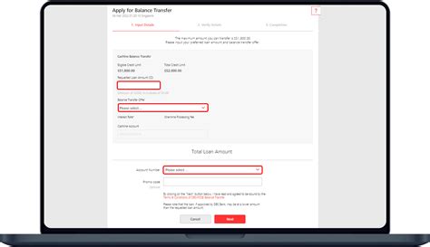 Apply For Posb Balance Transfer Posb Singapore