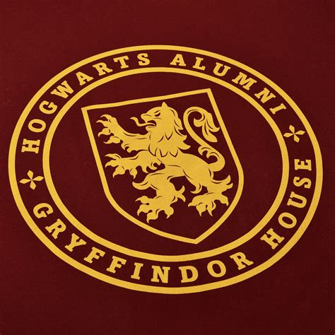 Gryffindor Hogwarts Alumni T Shirt Red Harry Potter Elbenwald