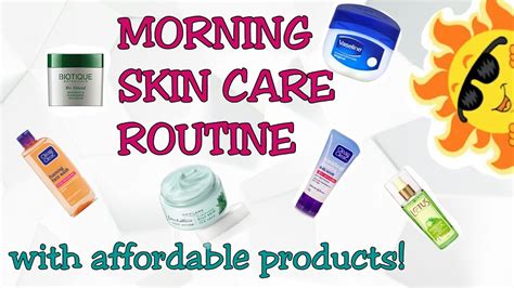 Morning Skin Care Routine For Oily Skin Youtube