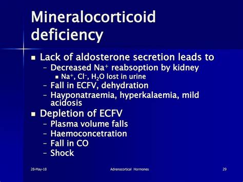 Hormones of the Adrenal Cortex - ppt download