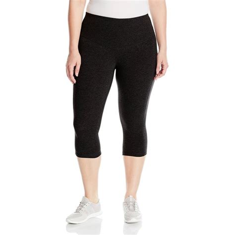 Women S Plus Size Curve Basix Compression Capri Black CG12F688AR1