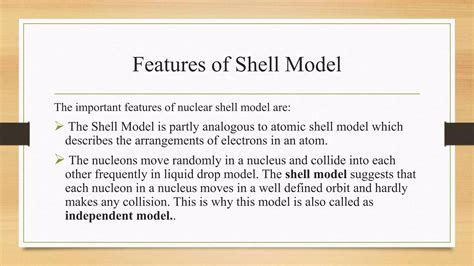 Nuclear Shell models | PPT