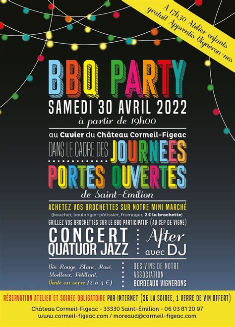 Bbq Party Et Atelier Les Apprenti Es Vigneronnes Et Vignerons