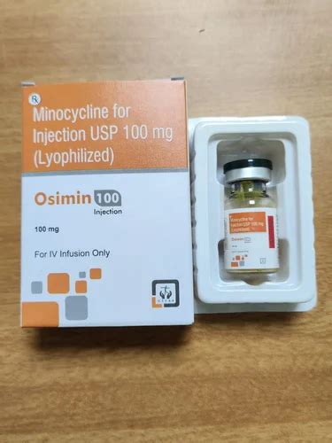 Minocycline Mg Injection At Rs Box Minocycline Injection In