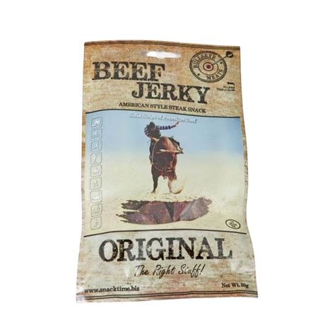 Beef Jerky Original 50g Bullseye Meats Jaktfallno Din Jaktbutikk På Nett