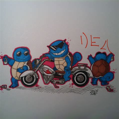 Squirtle squad by Ryu1216 on DeviantArt