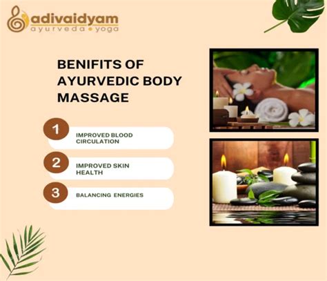 Ayurvedic Body Massage Relax And Revitalize With Adivaidyam