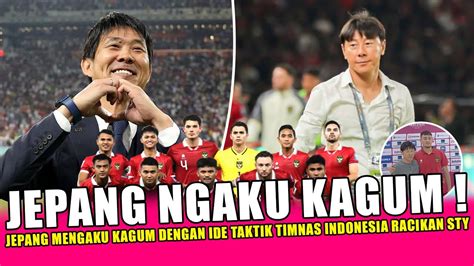 Diluar Dugaan Media Jepang Mengaku Kagum Dengan Ide Taktik Timnas