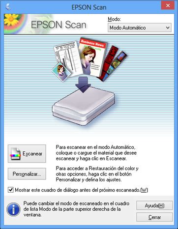 Cómo escanear utilizando el icono Epson Scan