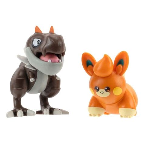 Pokémon First Partner Set Figure 2 Pack Tyrunt Pawmi Battle Figure