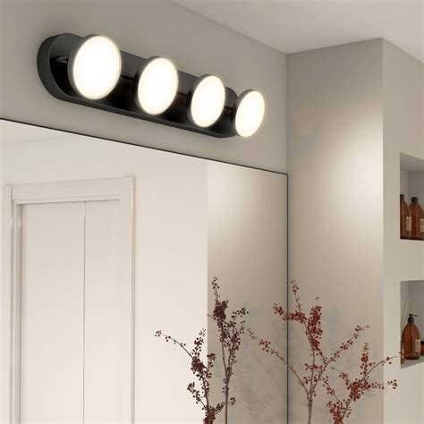 Santori Integrated LED Vanity Light Black | Artika | Artika