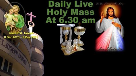 Daily Live Holy Eucharist Holy Mass Fri 10 9 21 At 6 30 Am St