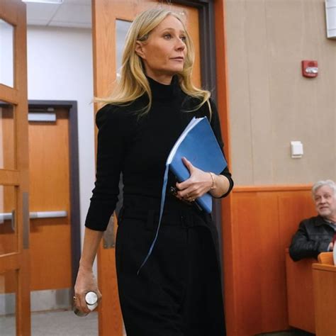 Gwyneth Paltrow: Celebrity Courtroom Style Is a Power Move