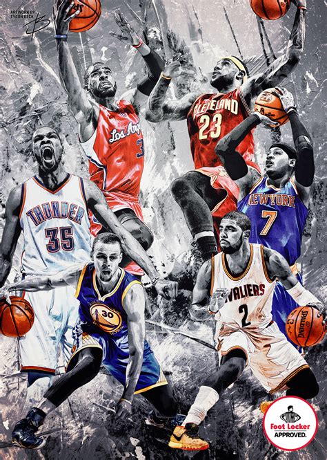 Famous Basketball Posters