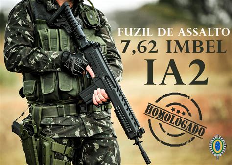 Fuzil Imbel Ia2 é Homologado Pelo Exército Força Aérea