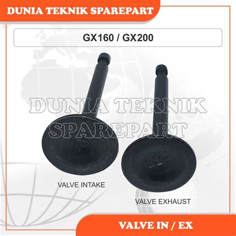 Jual GX160 GX200 VALVE IN EX KLEP API MINYAK KLEP UNTUK MESIN