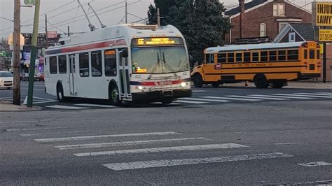 Septa E40lfr 800 On Rt 66 To Frankford Tc With Man Axels Youtube