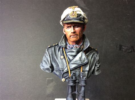 U Boat Commander Wwii By Wwman · Puttyandpaint