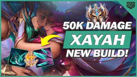 BROKEN NEW XAYAH BUILD WITH NEW ITEMS SOLO CARRY Best Xayah Build