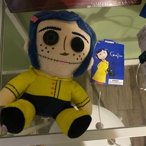 Coraline plush doll NECA - Depop