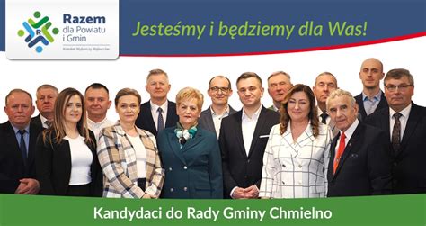 Kandydaci Do Rady Gminy Chmielno Razem Dla Powiatu I Gmin Kurier