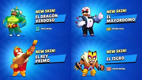 Todas Las Skins Disponibles De El Primo En Brawl Stars