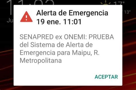 Se Realizarán Pruebas Del Sistema De Alerta De Emergencias Sae Durante