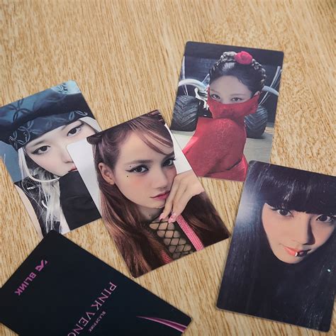 Kpop Blackpink Album Born Pink Photocard Shopee Singapore