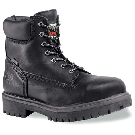 Mens Timberland® Pro® 6 Full Grain Leather Direct Attach 200 Grams Thermolite® Insulation