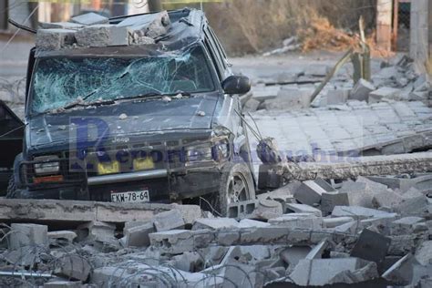 Cae Barda Sobre Camioneta Donde Viajaba Familia Reportechihuahua