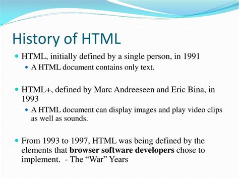 Ppt Lecture 2 Html5 Powerpoint Presentation Free Download Id1575823