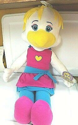 28" HELEN HENNY CHUCK E CHEESE CHUCKY PIZZA MASCOT CHICKEN PLUSH DOLL NWT | eBay