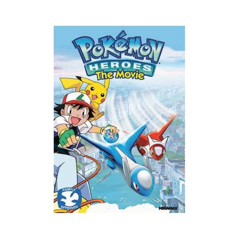 Pokemon Heroes The Movie Dvd Pok Mon Heroes Pokemon Latios