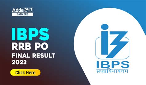 Ibps Rrb Po Final Result Out Final Result Direct Link