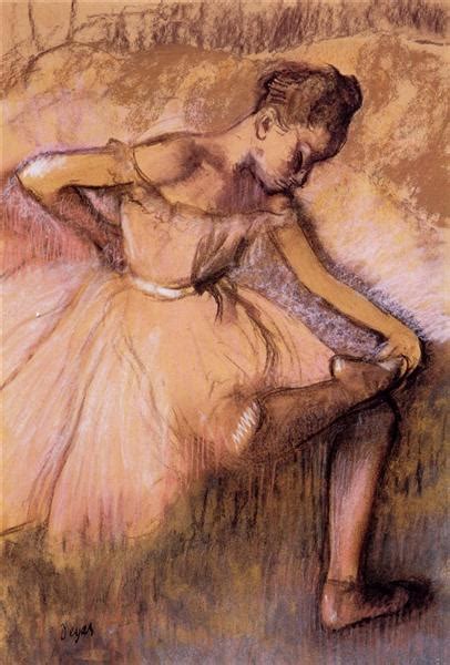 Pink Dancer C 1900 Edgar Degas WikiArt Org