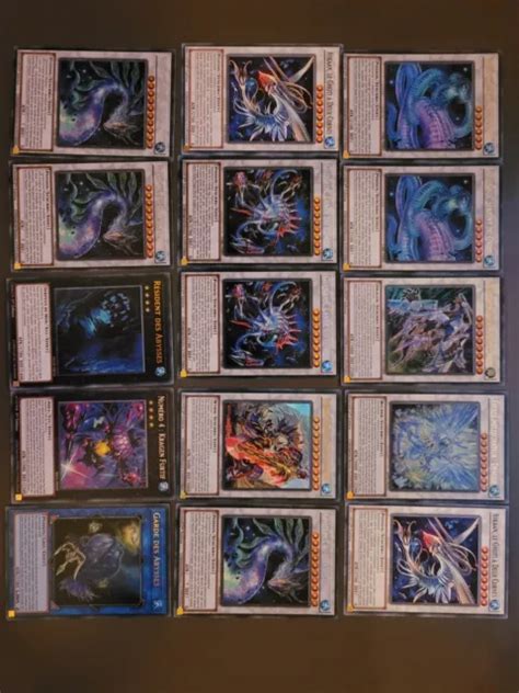 CARTES YU GI Oh Deck Ghoti Cartes Aile Noires Runick EUR 60 00