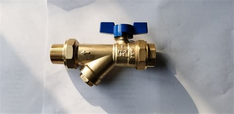 Forged Cw617n Brass Y Strainer Ball Valve Brass Filter Valve Filter