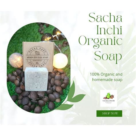 SABUN SACHA INCHI 100 ORGANIC Shopee Malaysia