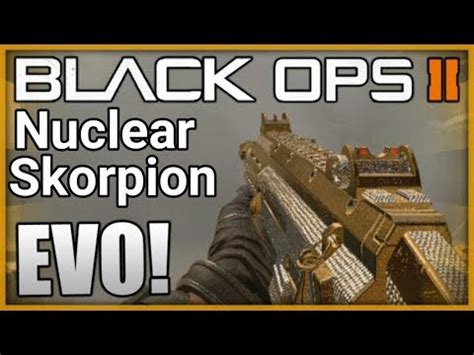 Nuclear Con Skorpion Evo Call Of Duty Black Ops Youtube