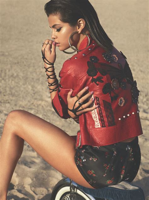 Selena Gomez Vogue April Celeblr