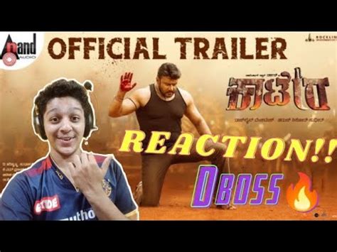 Kaatera Official Trailer Reaction And Review Kannada Dboss Tharun